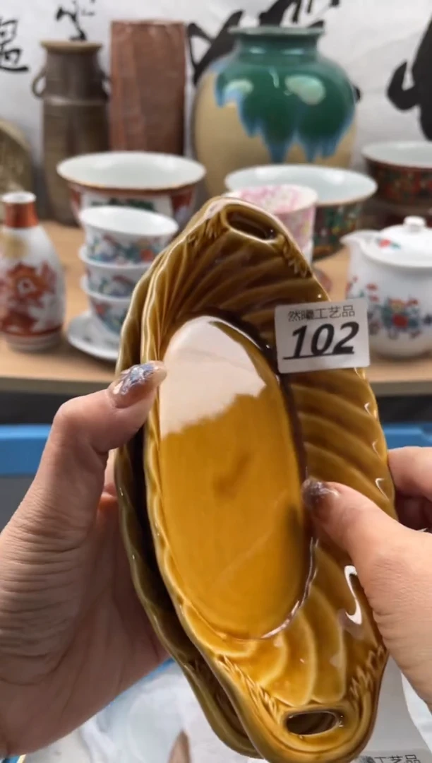 【闪购商品】瓷片102然曦海外工艺品18包邮