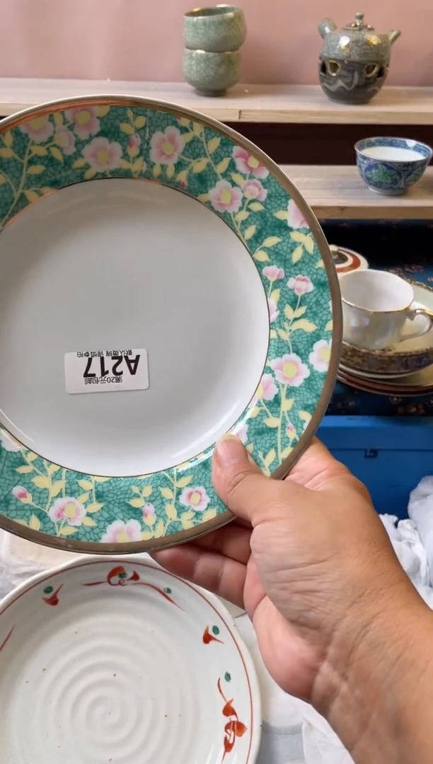 瓷片大***点瓷器瓷器A217