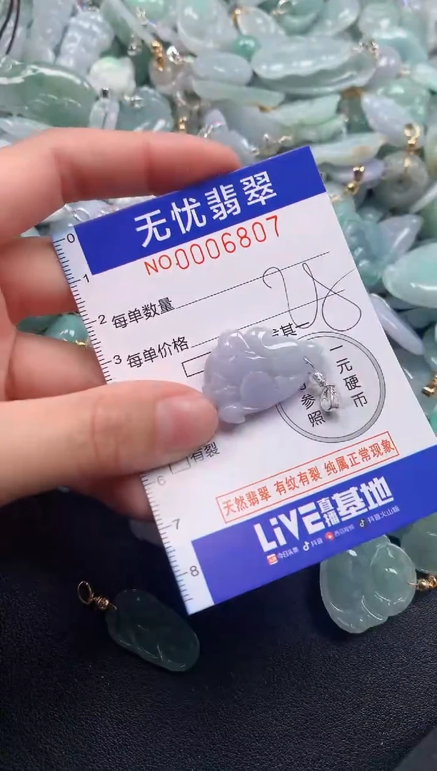 颈饰未镶嵌翡翠6807