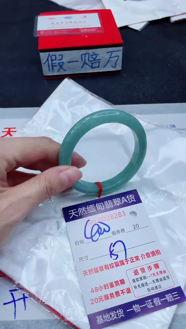 未镶嵌手镯翡翠400.00