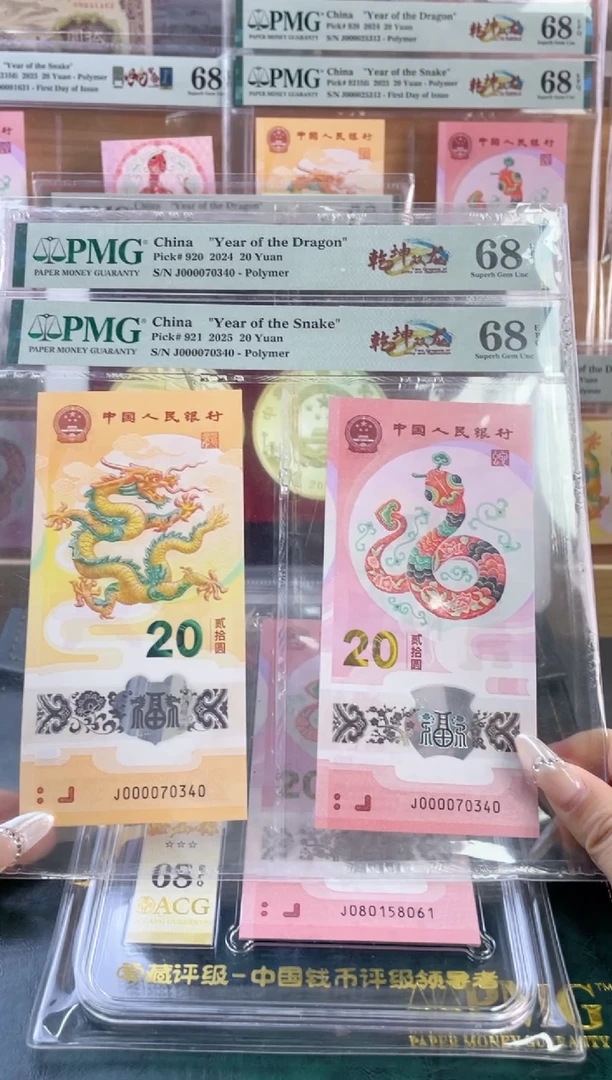 塑料乾坤双龙 全68分 J000070340