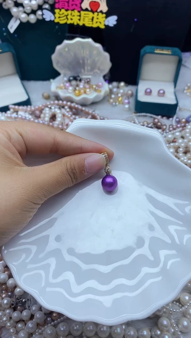 淡水珍珠未镶嵌吊坠(不含链)珍珠吊坠