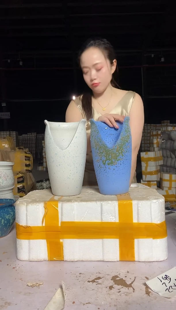 宜兴紫砂粗陶花盆15/*/26