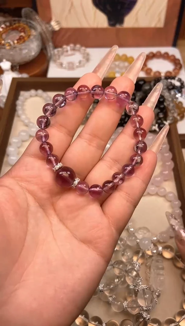 【闪购商品】水晶手链未镶嵌紫水晶