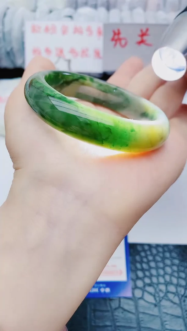 未镶嵌手镯石英质玉z259+55-56