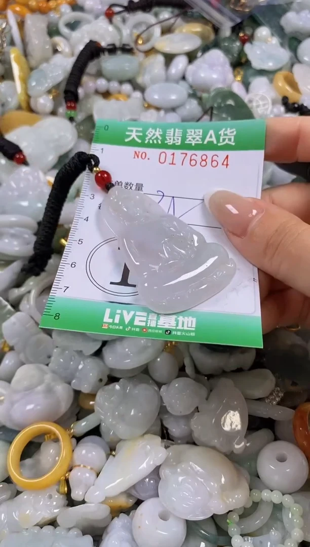 翡翠未镶嵌颈饰闪购0176864