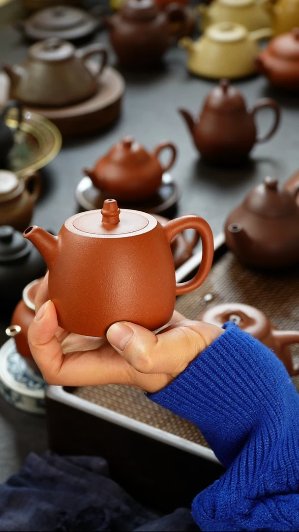 茶壶紫砂微瑕降坡汉铎140cc