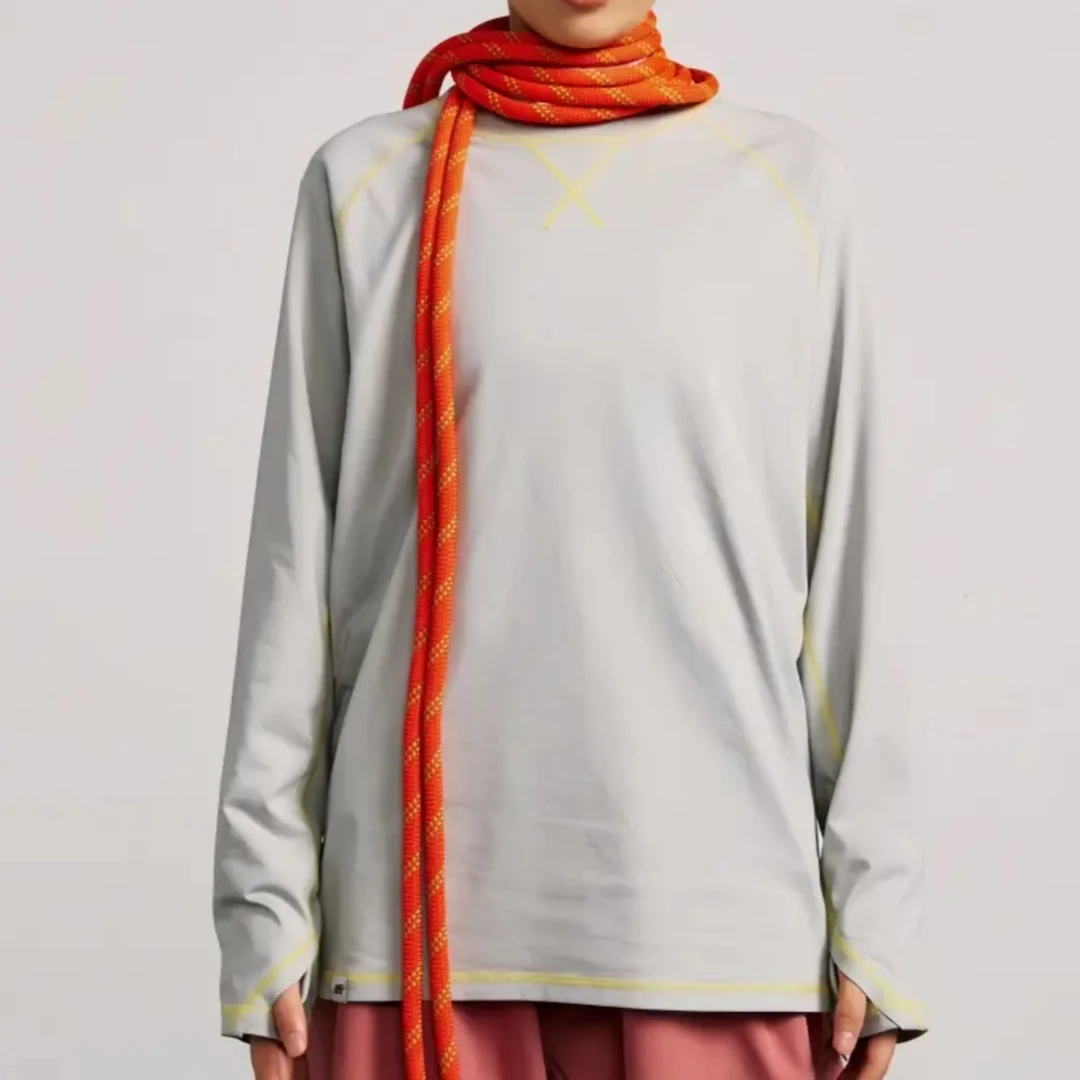 MIN SAN JIN春秋男女潮流时尚新款简约宽松长袖休闲T恤Ht-6142CS