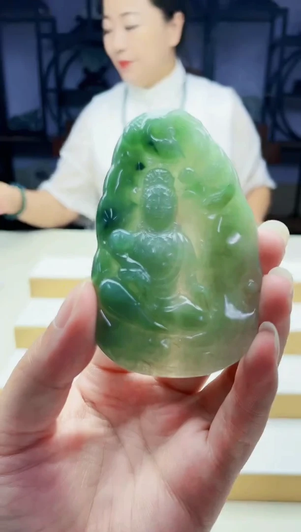 未镶嵌定制翡翠毛货09190110