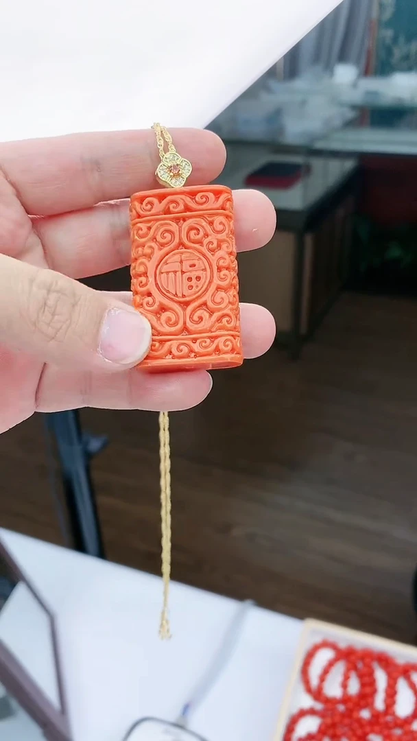 【闪购商品】翡翠颈饰14K金镶嵌D291吊坠