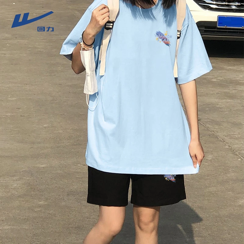 回力夏季2025新款跑步运动套装小个子夏款洋气女装套装凉感穿搭