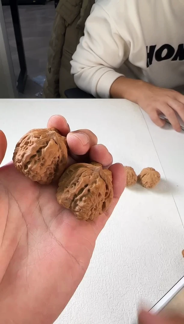 把件文玩核桃全品无修蛤蟆头尺寸36