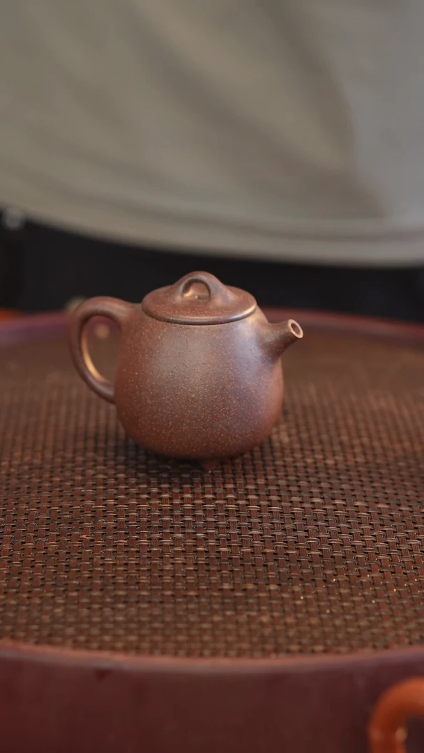 茶壶紫砂原矿手工制作