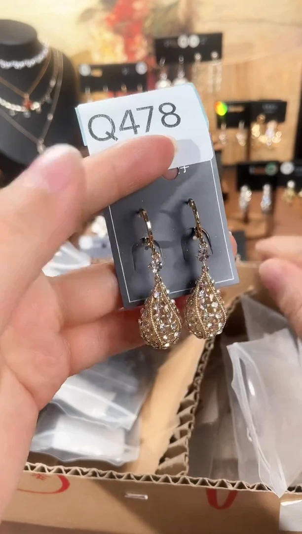 合金925银锆石Q478