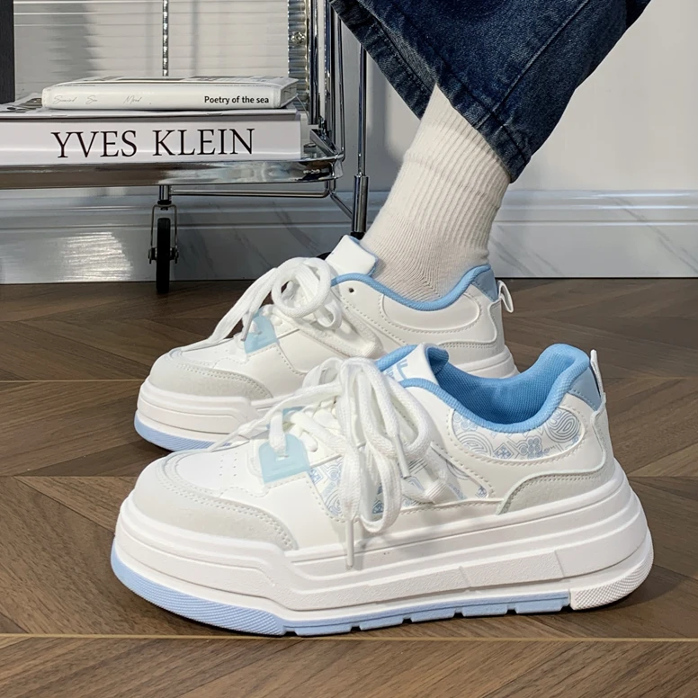 回力女鞋厚底大头鞋女新款原创设计小白鞋女ins潮网红爆款运动鞋