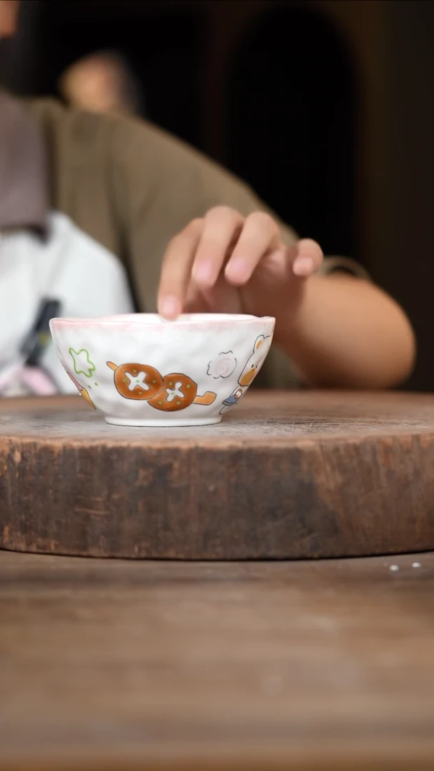 瓷片景德镇高温釉下彩（食品级）