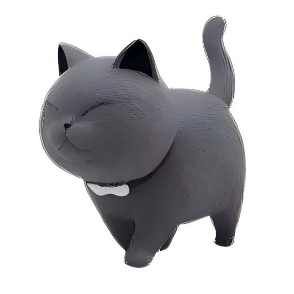 大猫摆件元气猫咪盲袋桌面摆件diy饰品