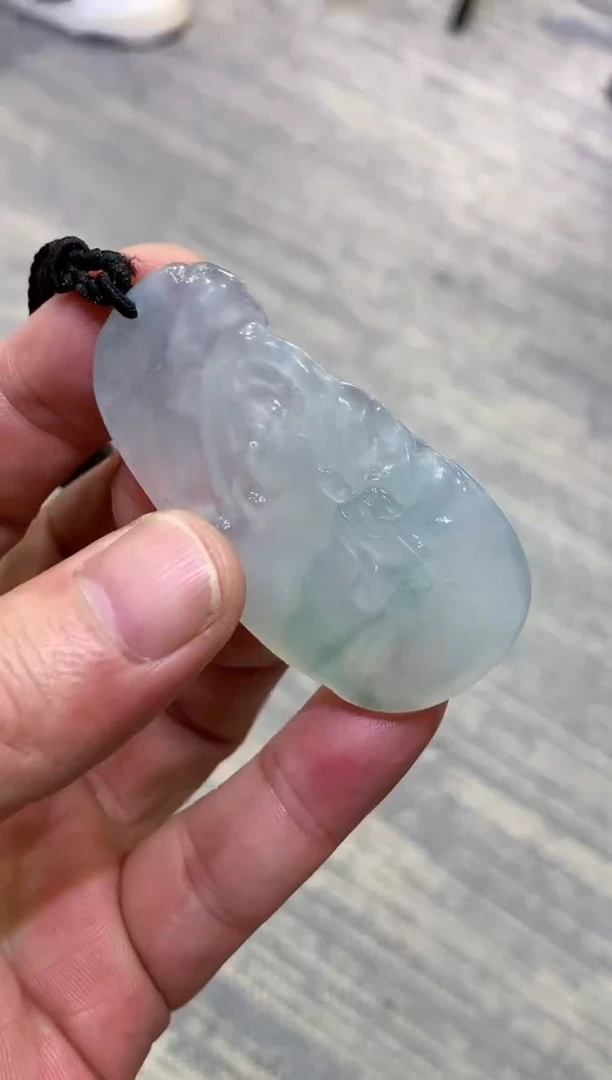 颈饰未镶嵌翡翠天然A货翡翠