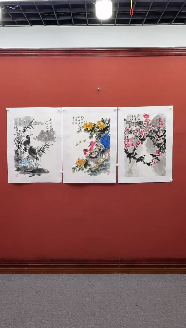 【闪购商品】国画孙桂国老师绘画作品，带合影证书14-79