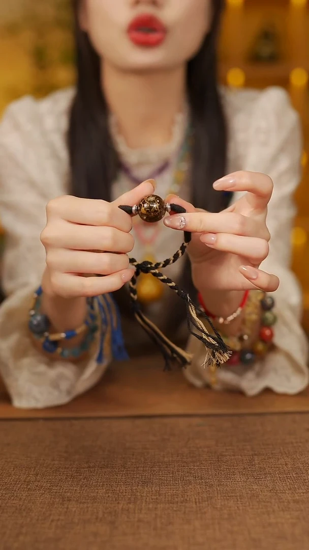 7宴禾堂漆珠手串-----38