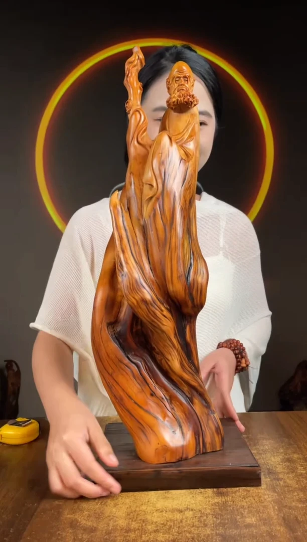 柏木（崖柏）手工摆件,先抢先得! 编号:176