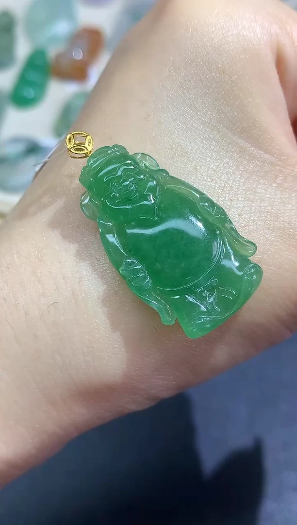 未镶嵌定制翡翠毛货翡翠|5800