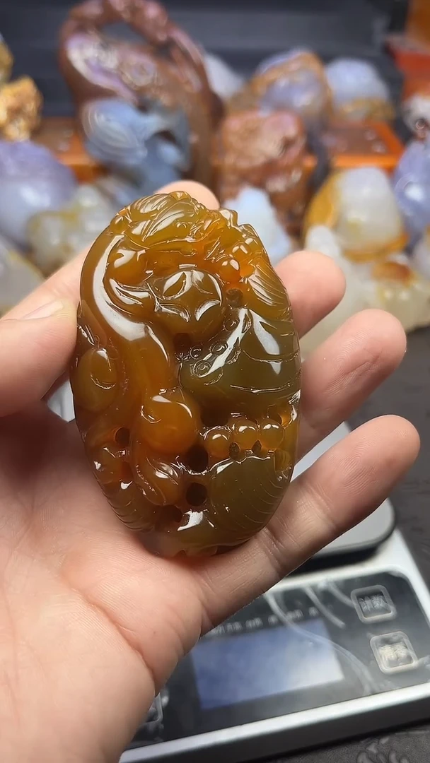 【闪购商品】玛瑙/玉髓吊坠未镶嵌1