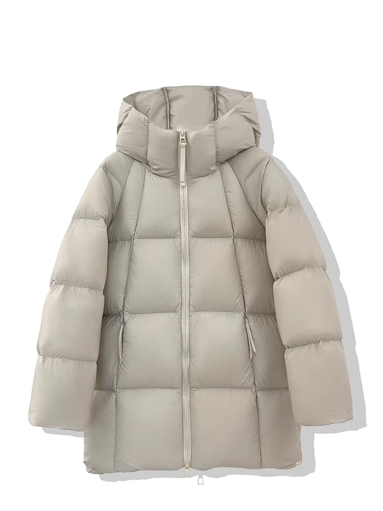 新款韩版羽绒服女冬季2025中长款超轻小个子超好看今年流行爆款