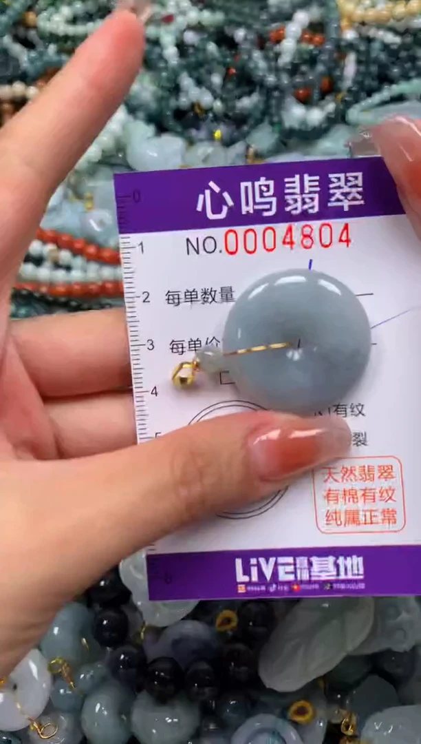 颈饰未镶嵌翡翠闪购004804