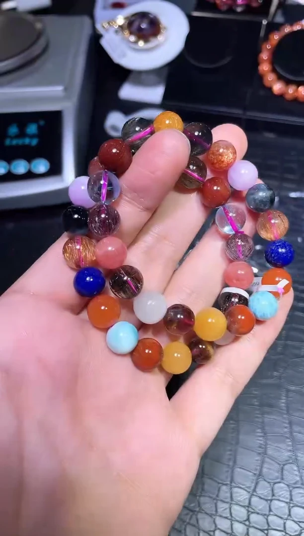 【闪购商品】水晶手链未镶嵌多宝单圈A10（多样性发其一）