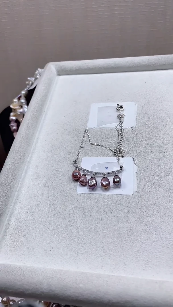 未镶嵌项链淡水珍珠【纯恬饰品】