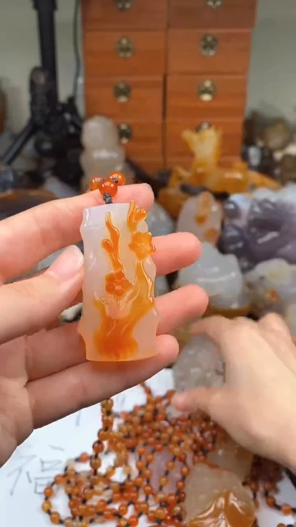 【闪购商品】玛瑙/玉髓颈饰未镶嵌AA