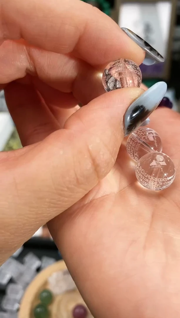 未镶嵌颈饰水晶41a多样性发其一/4.25/1个