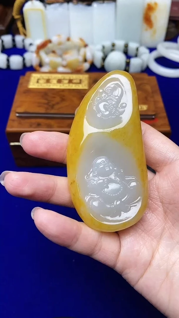 【闪购商品】和田玉挂件未镶嵌1