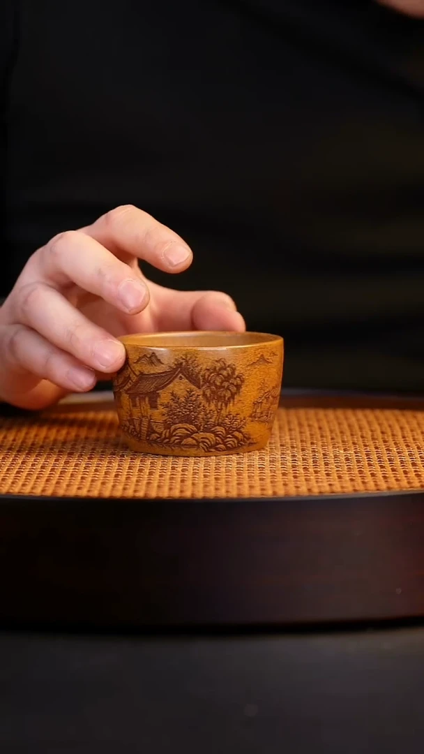 宜兴全手工紫砂杯