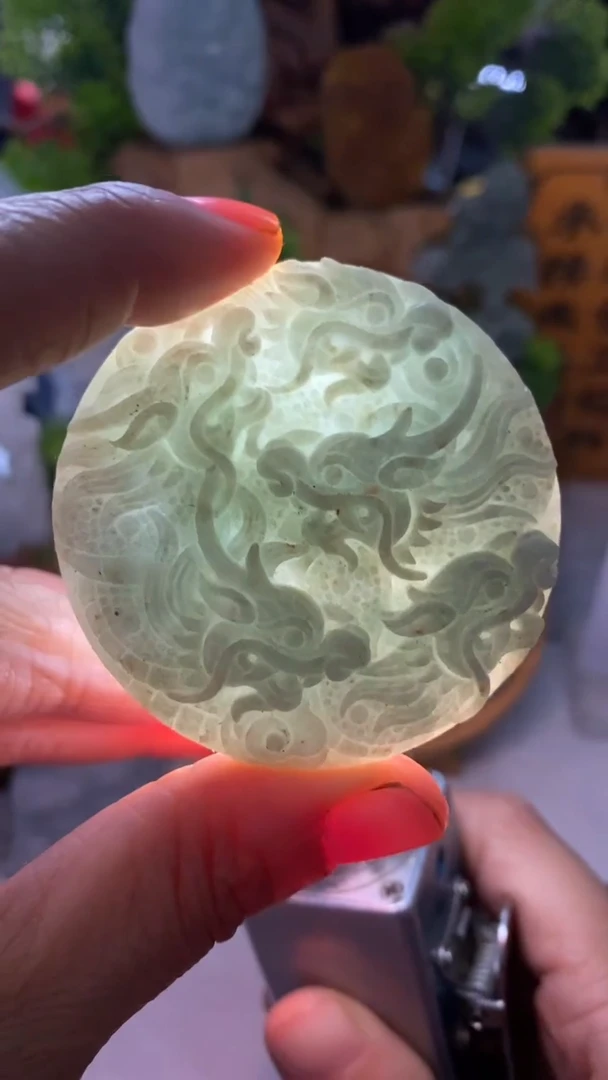 【闪购商品】翡翠颈饰未镶嵌包工包料天然A货翡翠0208