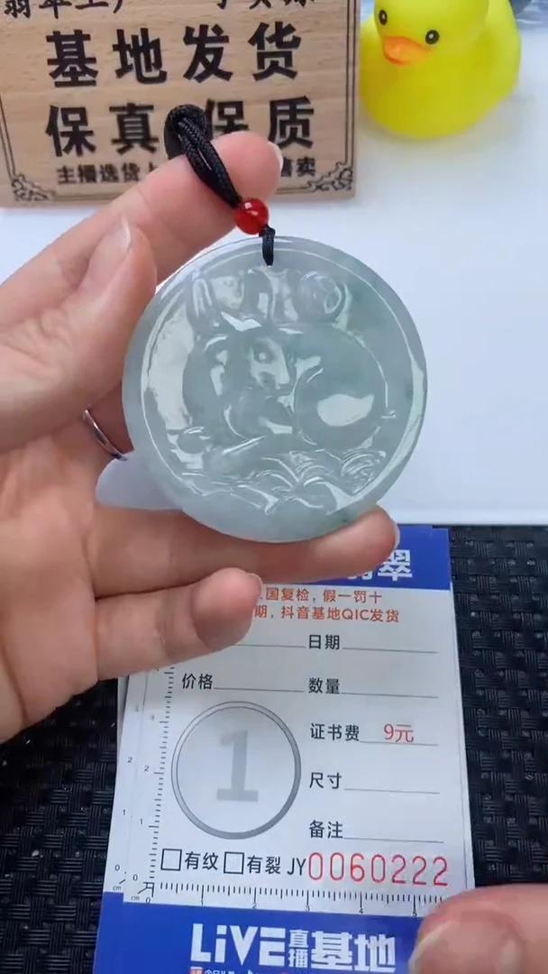 翡翠未镶嵌颈饰