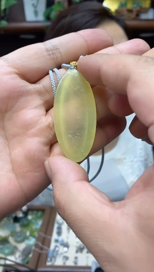 未镶嵌岫玉吊坠多样性发货其中发一