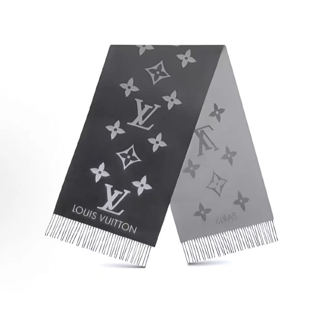 未使用 LouisVuitton/路易威登 安洁利路易威登双面围巾