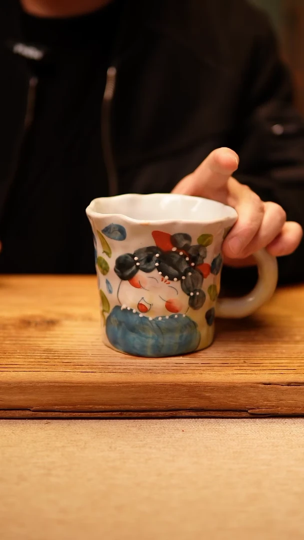 【闪购商品】@@陶园瓷舍@@纯手工手绘@高温釉下彩