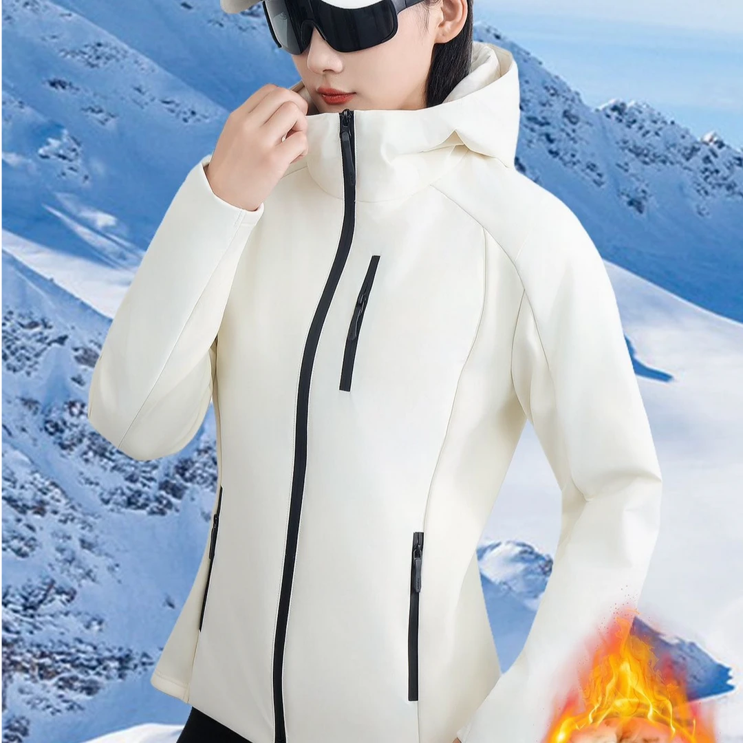 【青青专属】90鹅绒！小腰精连帽三防修身保暖鹅绒服6606