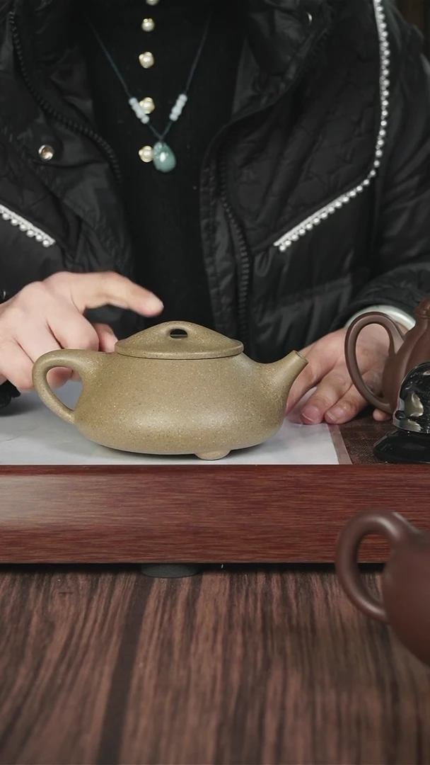【闪购商品】紫砂茶壶xt  老段泥 景舟石瓢