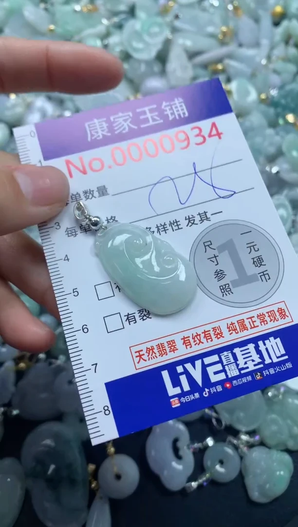 颈饰未镶嵌翡翠934