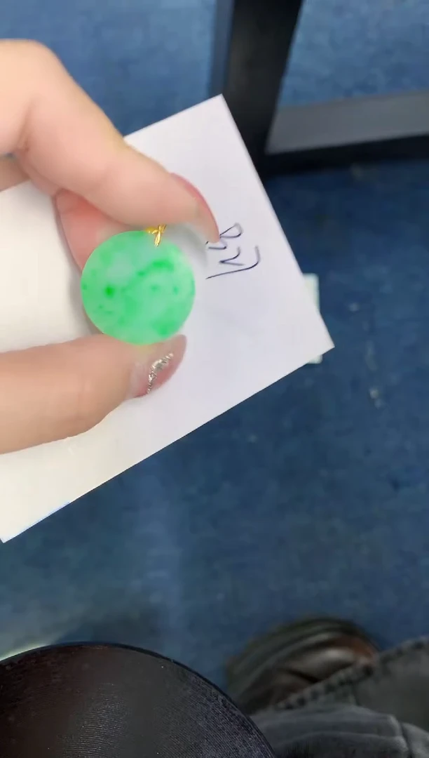 【闪购商品】翡翠颈饰18K金镶嵌000000000