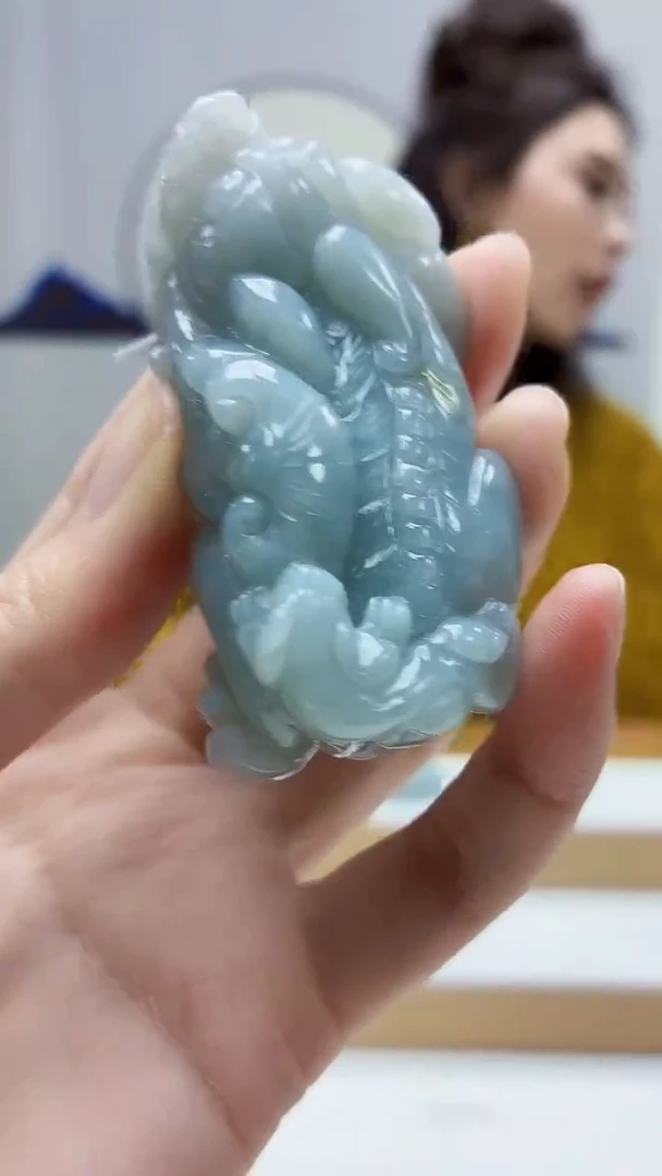 未镶嵌定制翡翠4829zm-毛货挂件49貔貅