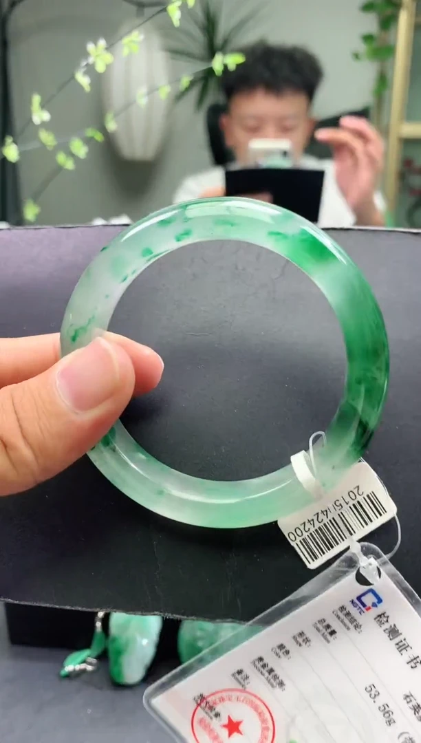 未镶嵌手镯石英质玉序号圈口56