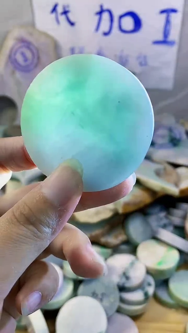 裸石翡翠纯天然翡翠A货329