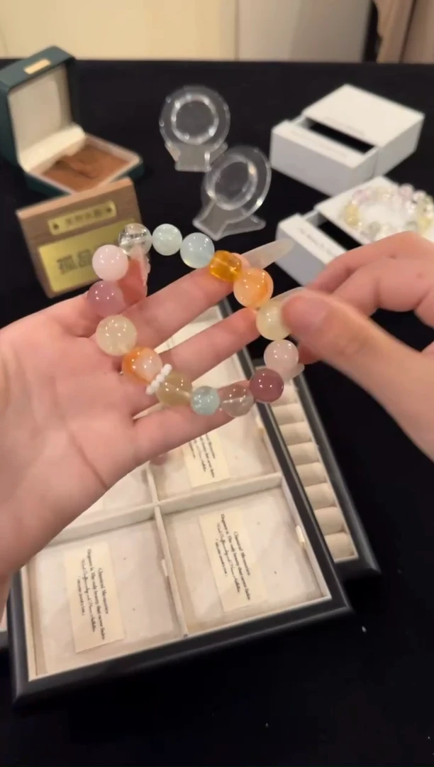 水晶手链合金多宝x1790