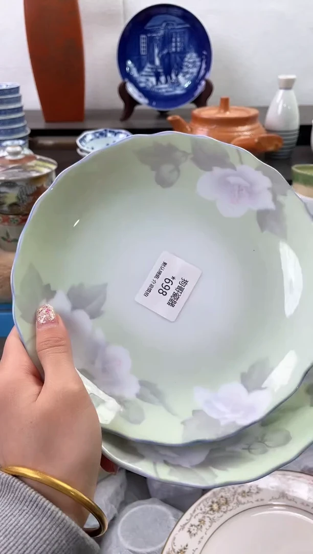 【闪购商品】瓷片698+2海外中古回流瓷器 默认瑕疵慎拍