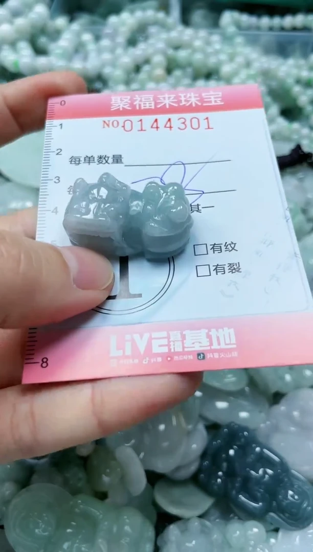 【闪购商品】翡翠未镶嵌颈饰闪购0144301